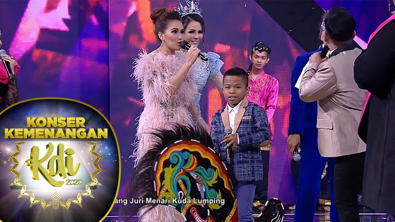 GAK NYANGKA! Ternyata Alwiansyah Jago Banget Beratraksi Kuda Lumping - Konser Kemenangan KDI 2020