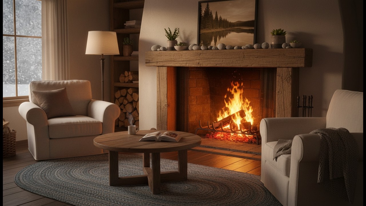 🔥 Flickering Flames & Whispering Embers &mdash; 60 Minutes of Cozy Serenity