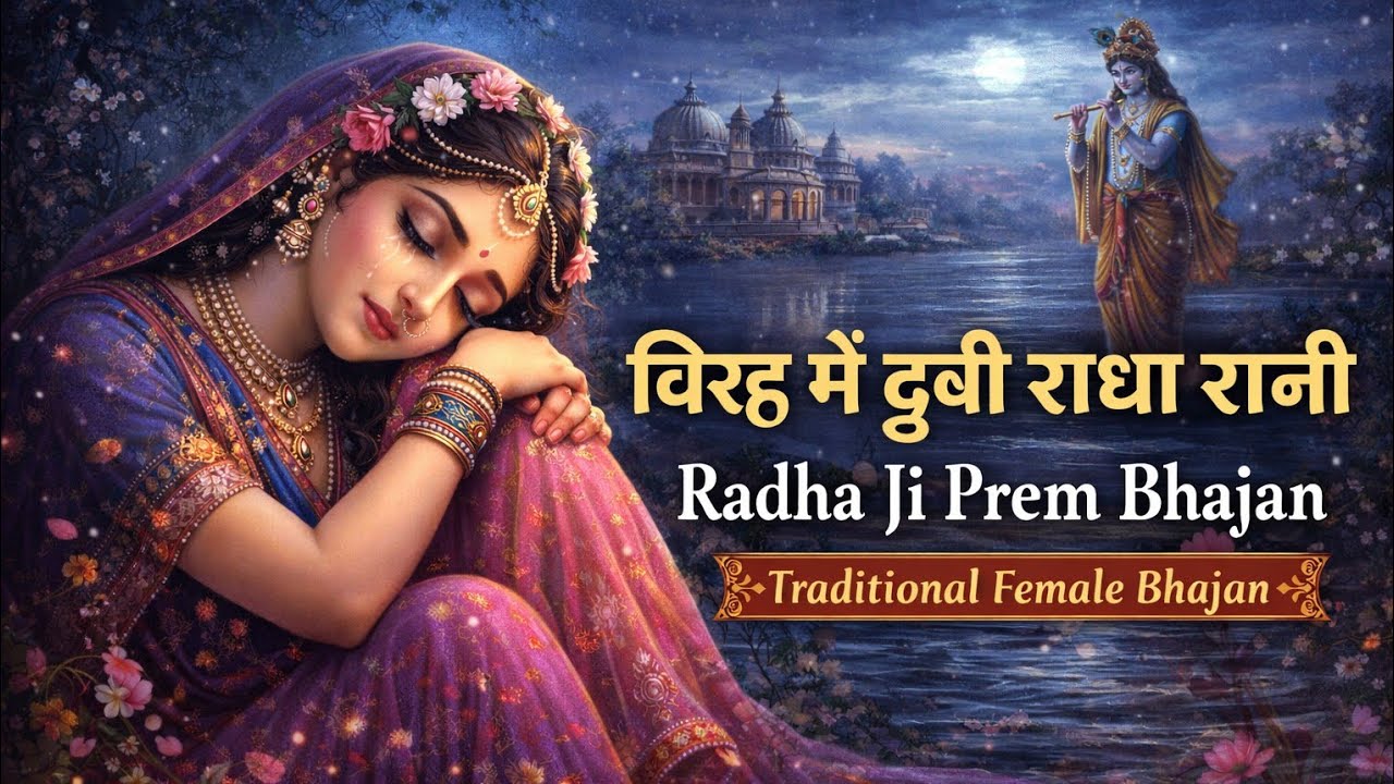 विरह में डूबी राधा रानी | Radha Ji Prem Bhajan | Traditional Female Bhajan