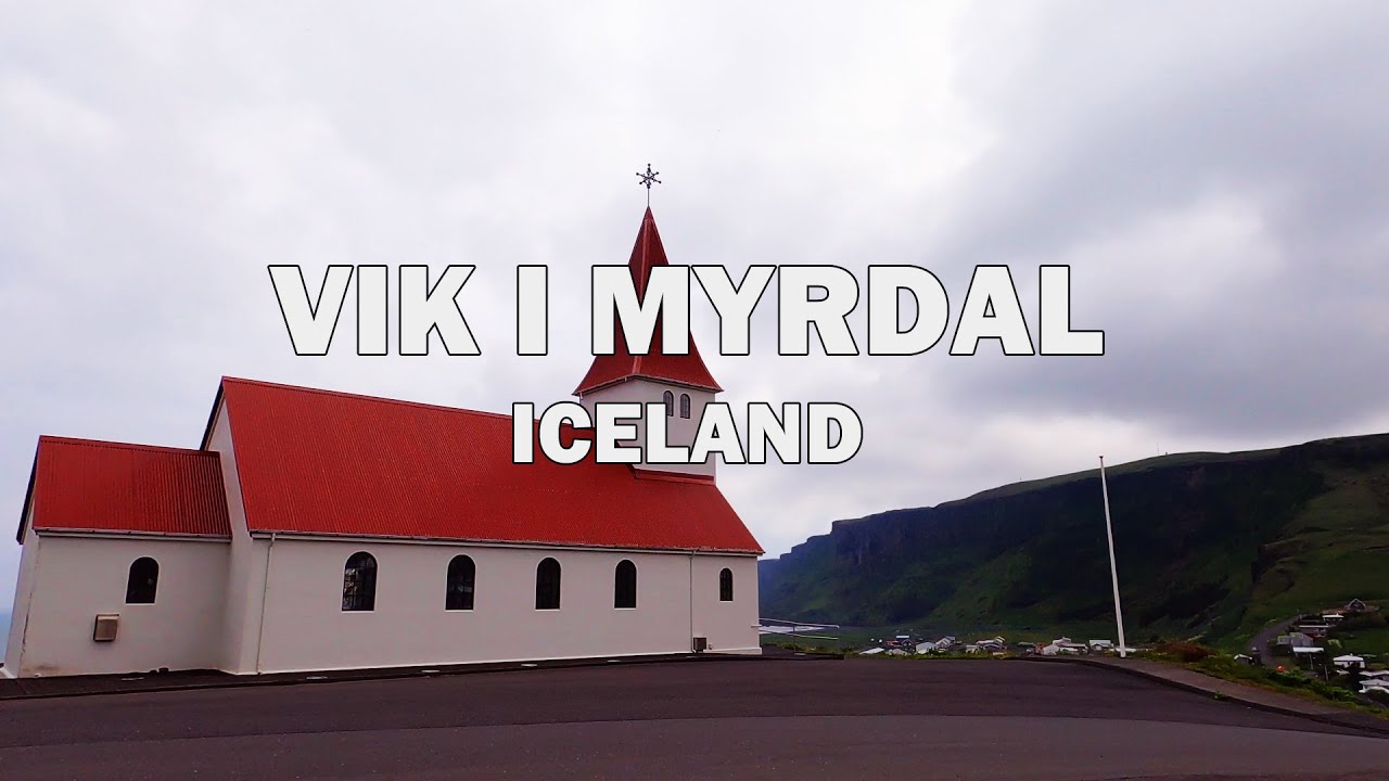 Vik I Myrdal, Iceland - Driving Tour 4K