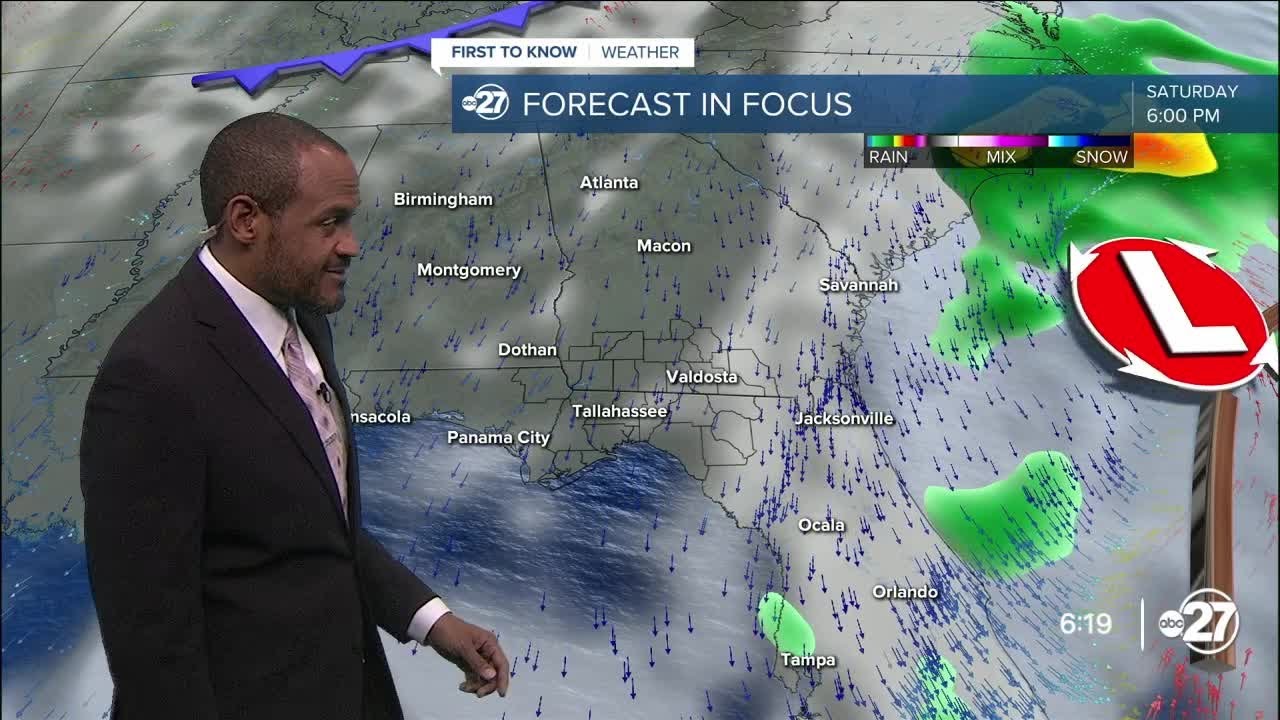 First to Know Forecast: Cloudy, but drying out (10/09/2025)