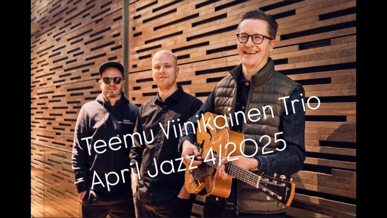 Teemu Viinikainen Trio - live clips from April Jazz 2025