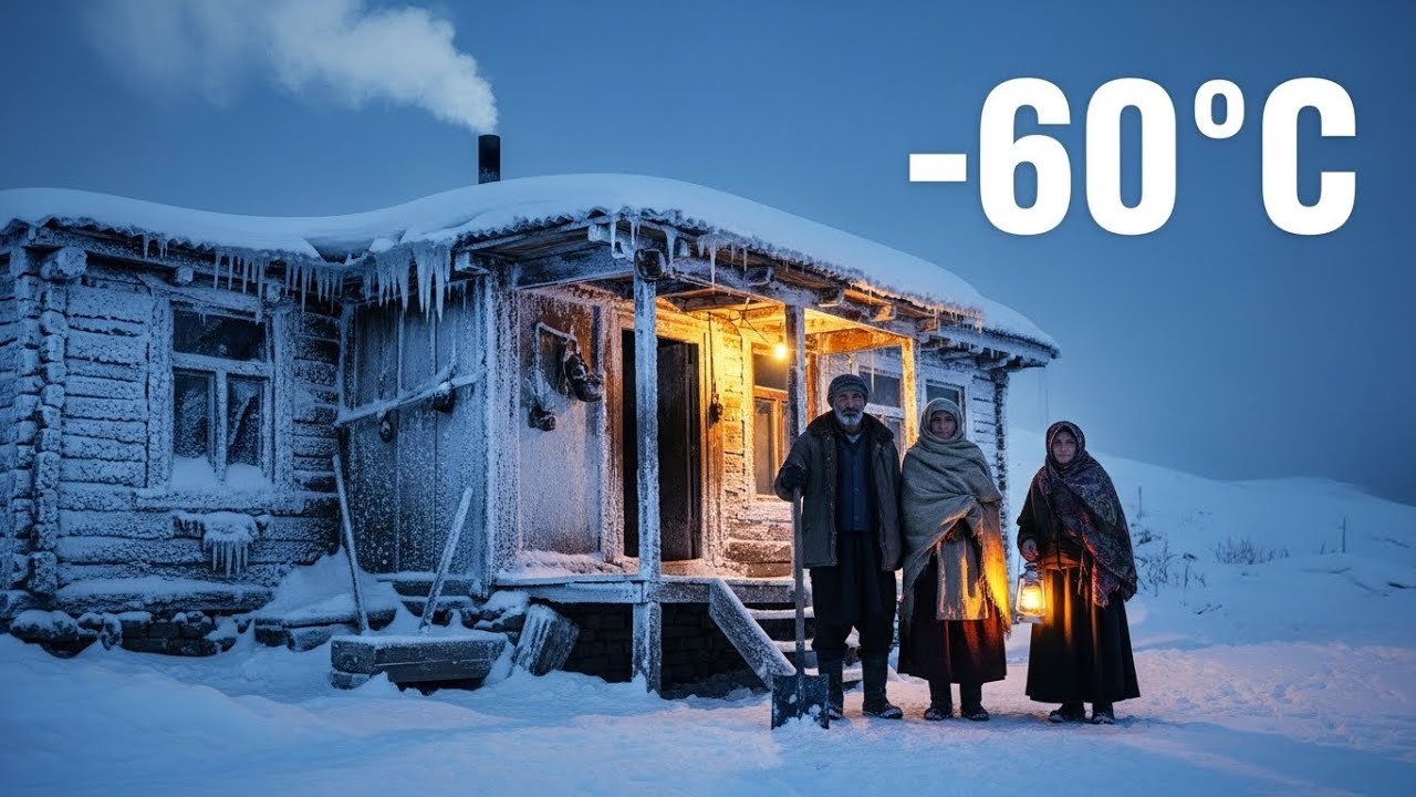 A Day in the Life of an Isolated Afghan Village Family in Winter (-65&deg;C)