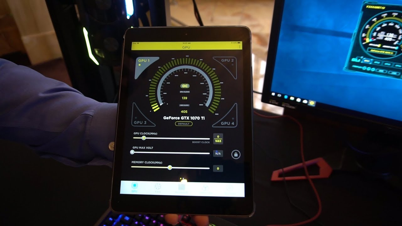 Control Your GPU With Your Phone or Tablet! Zotac FireStorm Mobile App