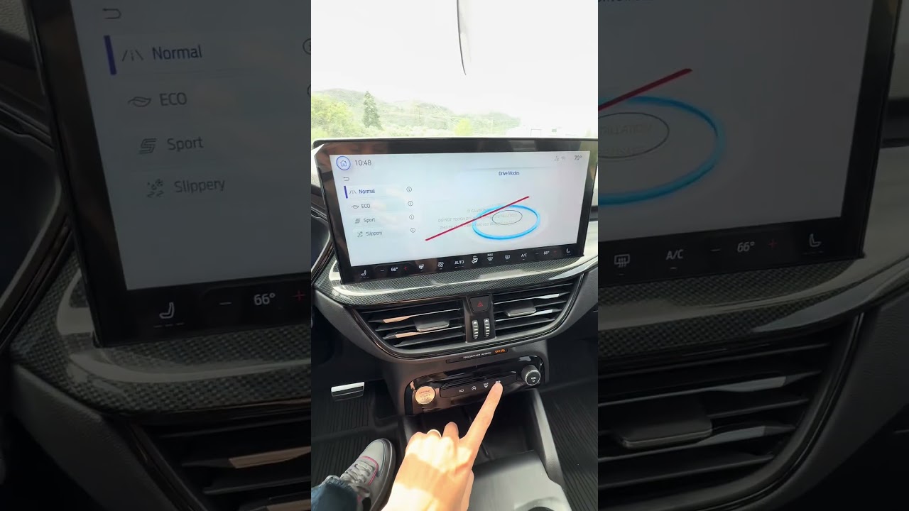 Drive modes in a Ford Escape 