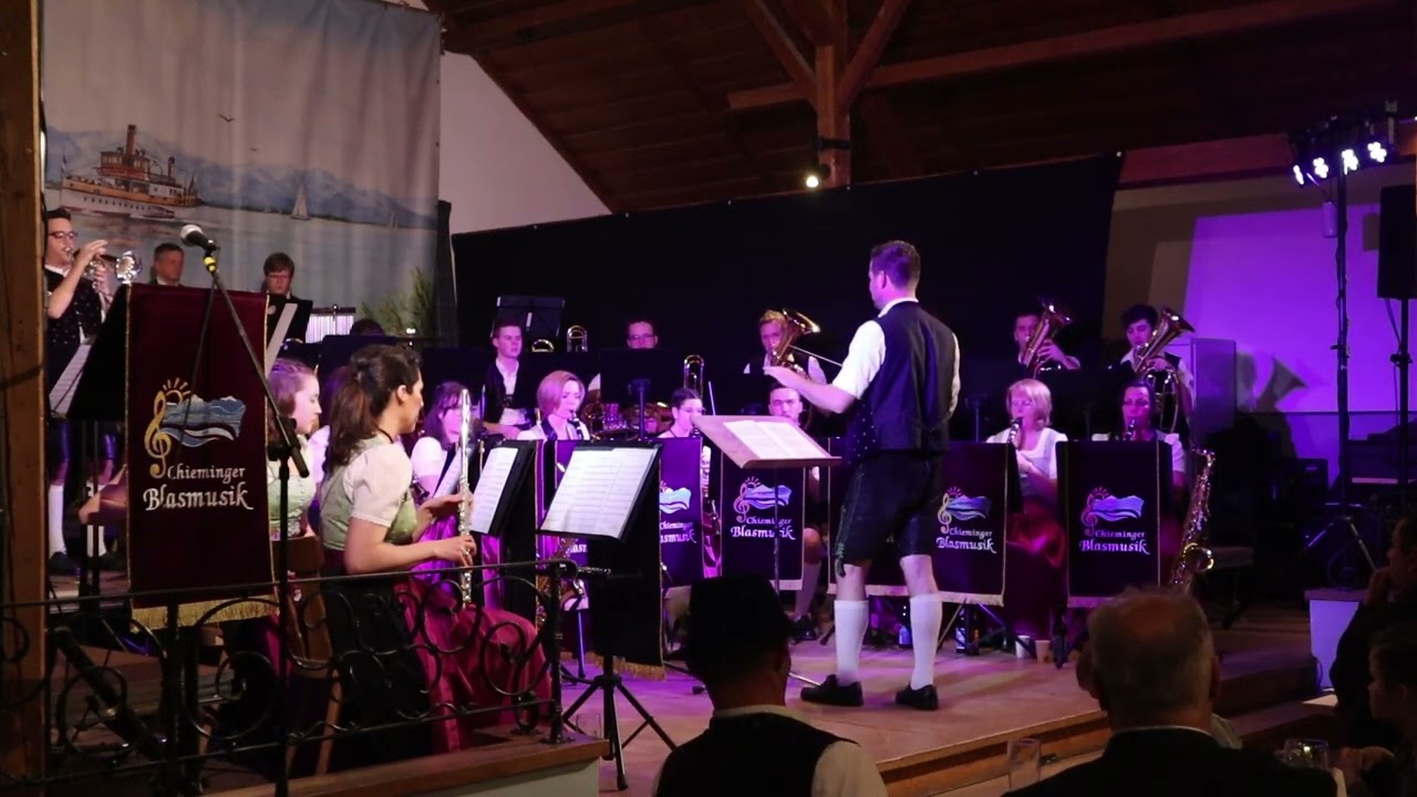 🎵 Wenn die Augen glänzen... | Chieminger Blasmusik 🎺