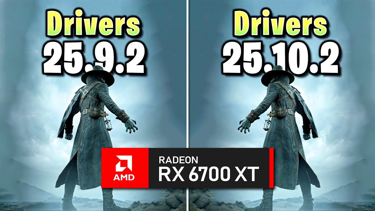 AMD Drivers 25.9.2 vs 25.10.2 - RX 6700 XT