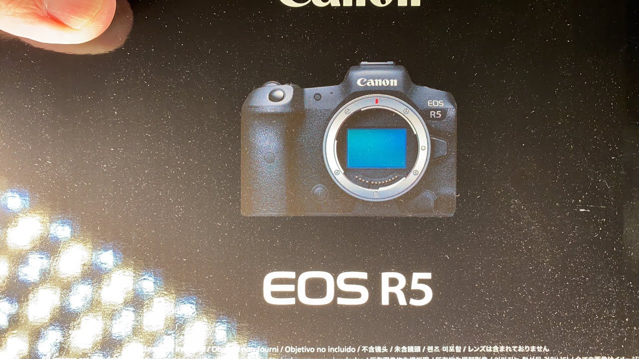 ПРЯМОЙ ЭФИР: Распаковка Canon EOS R5 от Кена Роквелла