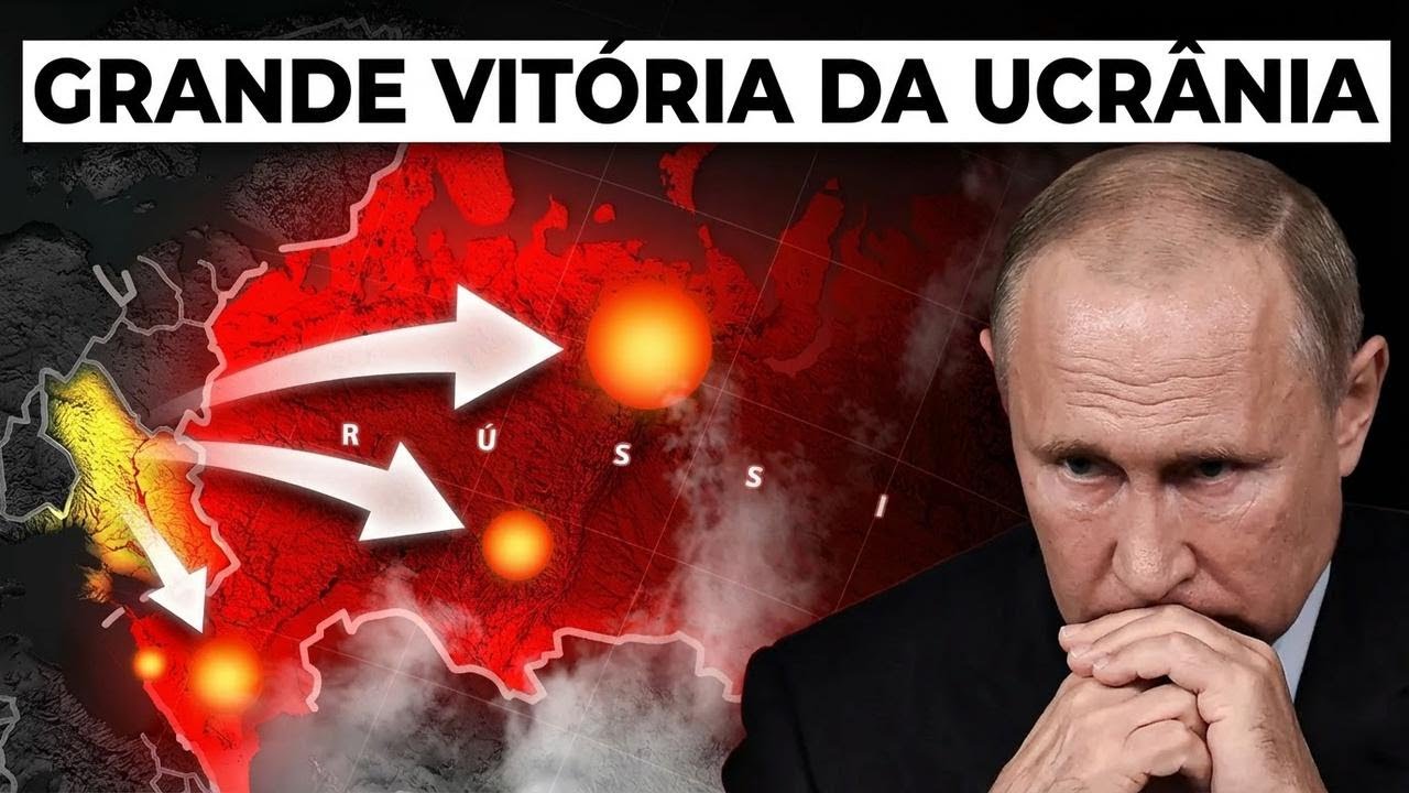 Ucrânia acaba de atacar o coração da guerra russa — Putin só pode assistir tudo pegando fogo
