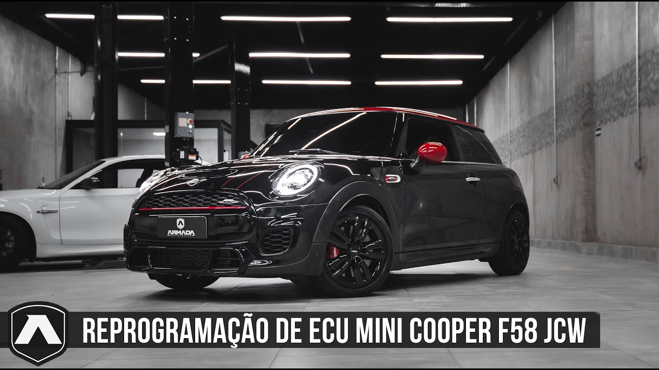 Esse Mini Cooper JCW (F56) ficou com 310cvs e 40kgfmapós a preparação Stg2 Armada Performance