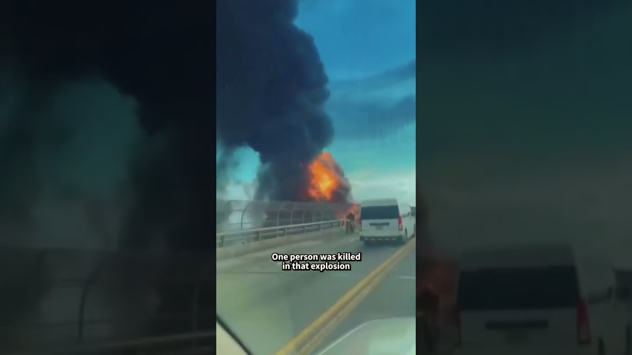 Video Captures Fuel Truck Explosion on Panama Canal Bridge