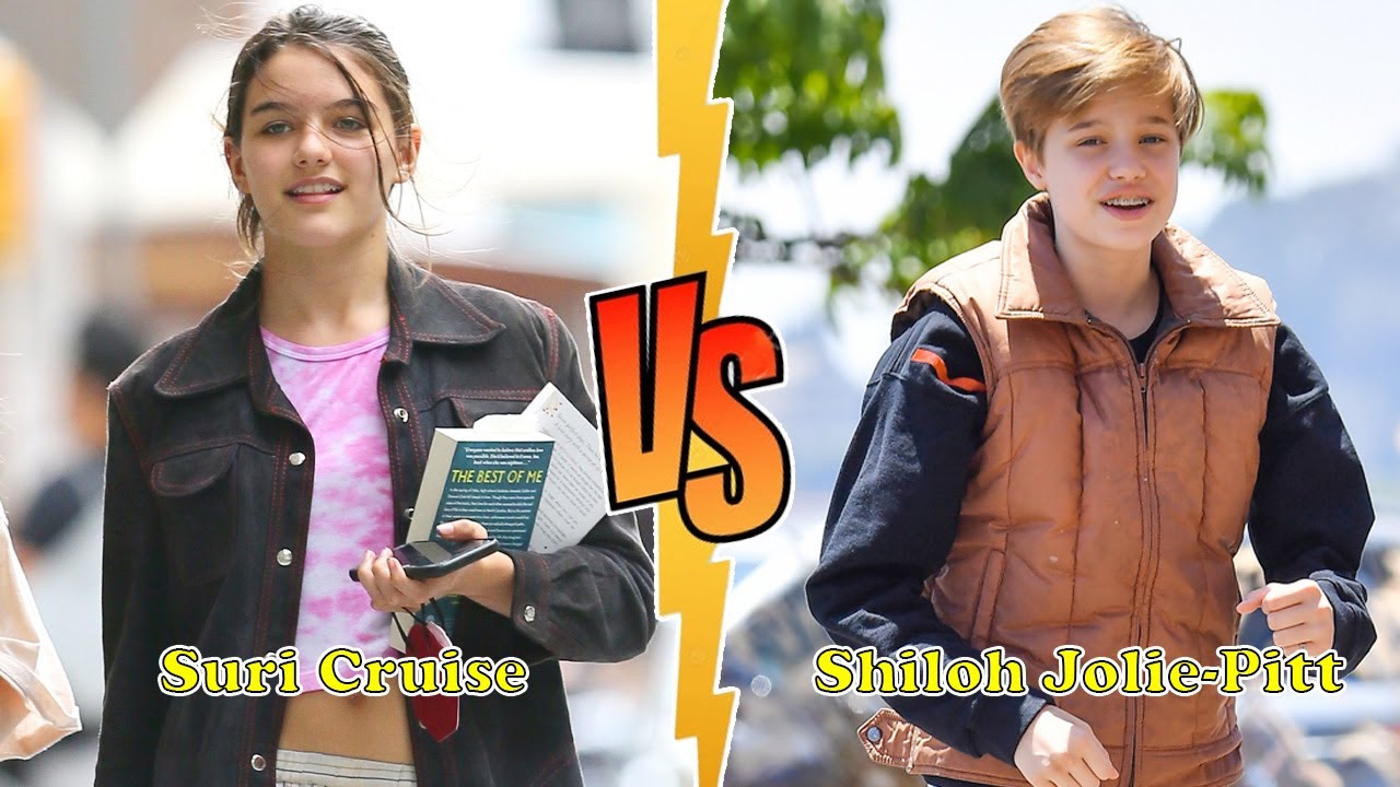 Shiloh Jolie-Pitt Vs Suri Cruise (Tom Cruise's Daughter) Transformation ★ From 00 To 15 Years Old