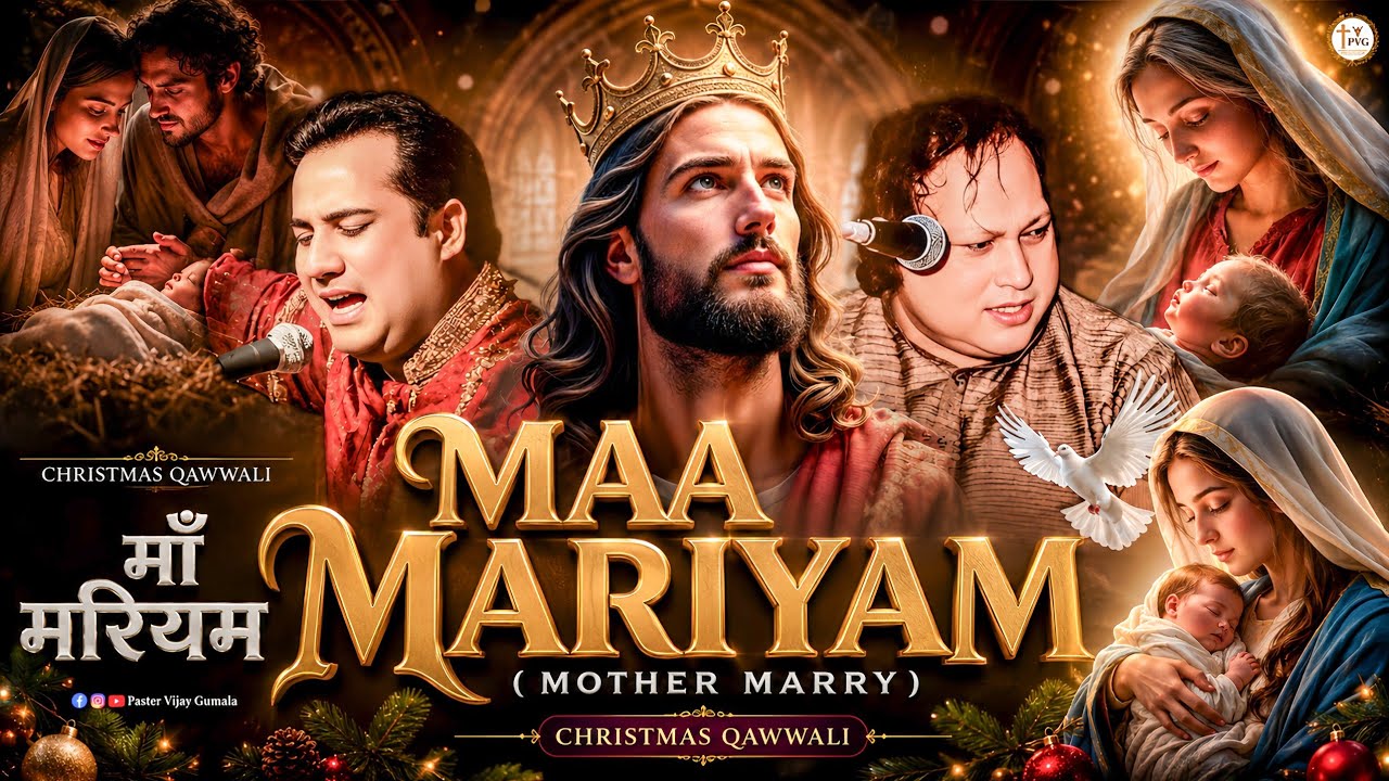 𝐍𝐞𝐰 𝐌𝐚𝐬𝐢𝐡𝐢 𝐂𝐡𝐫𝐢𝐬𝐭𝐦𝐚𝐬 𝐐𝐚𝐰𝐚𝐥𝐢 - 𝐌𝐚𝐚 𝐌𝐚𝐫𝐢𝐲𝐚𝐦 | 𝐍𝐮𝐬𝐫𝐚𝐭 𝐅𝐚𝐭𝐞𝐡 𝐀𝐥𝐢 𝐊𝐡𝐚𝐧 | 𝐏𝐞𝐫𝐯𝐚𝐢𝐳 𝐀𝐤𝐡𝐭𝐞𝐫 #masihiqawali