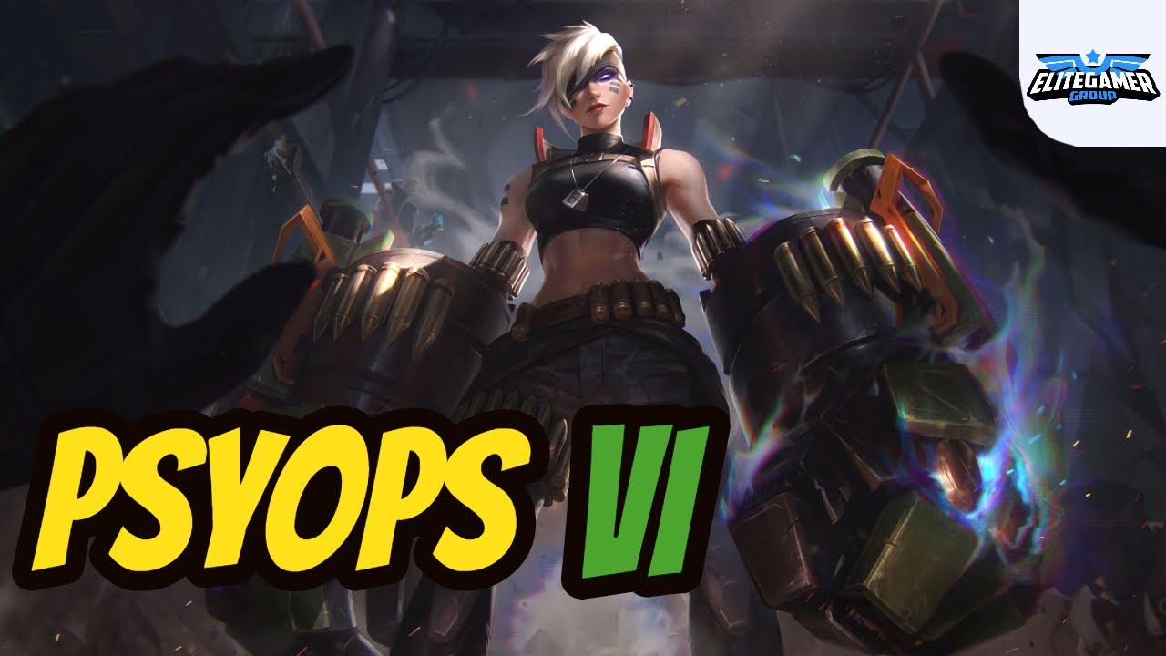 PsyOps Vi Skin Spotlight - League of Legends Skin Review