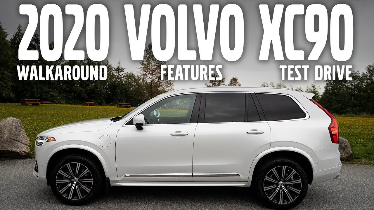 2020 Volvo XC90 Inscription T8 eAWD Hybrid SUV Walkaround, Test Drive, Review