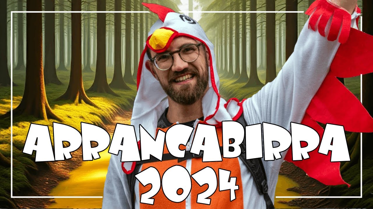 ARRANCABIRRA 2024: un pollo a spasso per Courmayeur