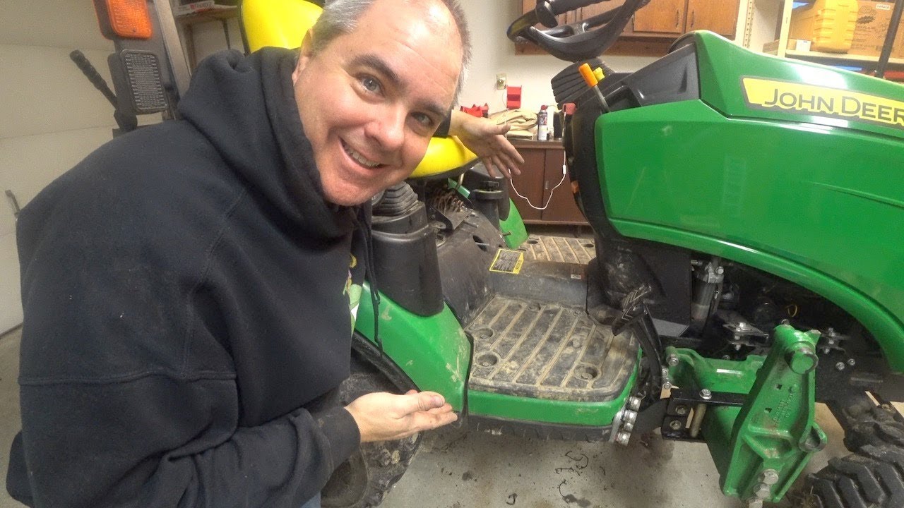 John Deere 1025R Floorboard Removal 2013-2017 Models