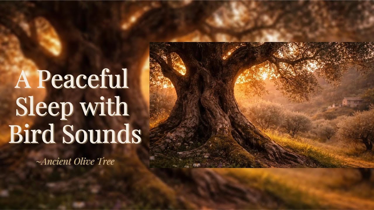 Gentle Bird Sounds for Peaceful Sleep — Ancient Olive Tree