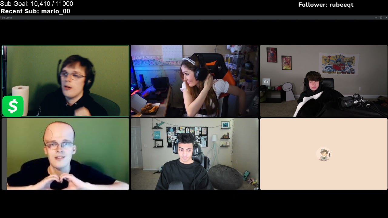 BadBoyHalo HOT WINGS STREAM Featuring KarlJacobs, Dream, CaptainPuffy, and Skeppy!