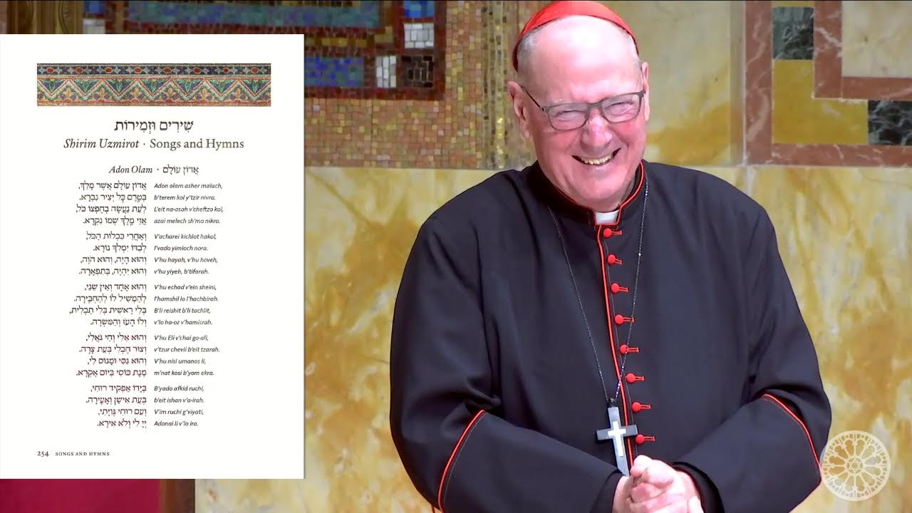 Friday Shabbat Service Honoring Cardinal Timothy Dolan | January 23, 2026