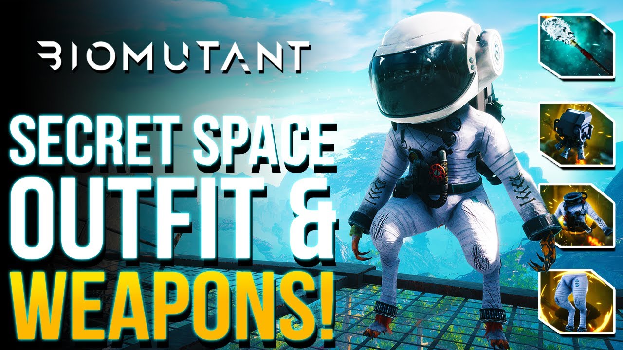 Biomutant | Best Secret End Game WEAPONS & Space Suit Jetpack Location (Biomutant Tips & Tricks)