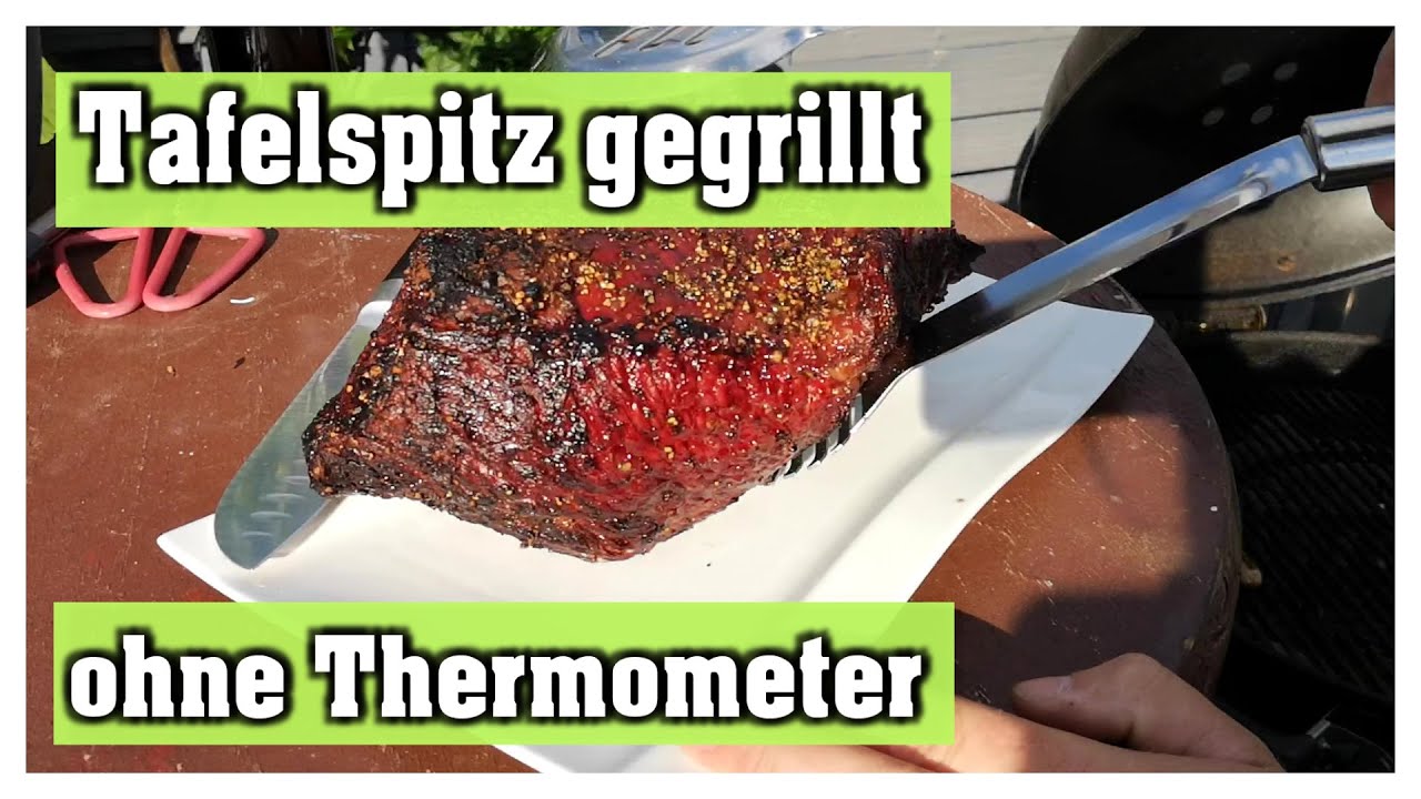 Tafelspitz grillen ohne Grillthermometer | klappt das? | Weber 5775 | Outdoor kochen | Hobbyfamilie