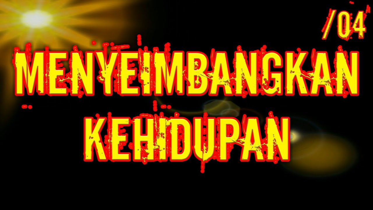 04 MENYEIMBANGKAN KEHIDUPAN - Kajian Al Hikam Oleh KH Yazid Bustomi (Pasuruan)