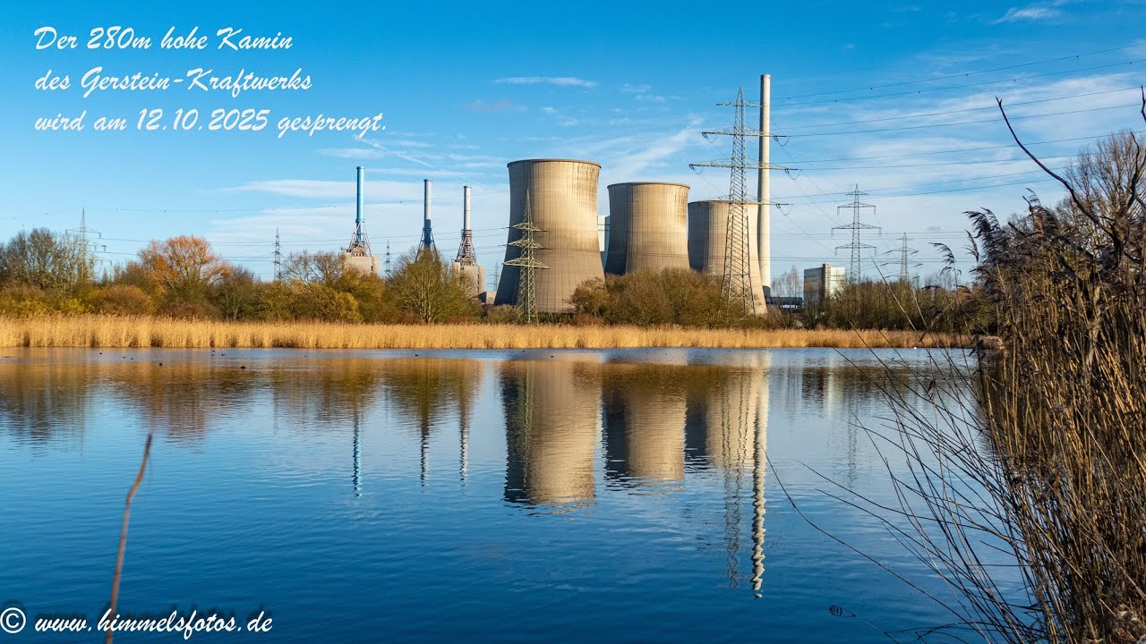 2025 10 12 Kamin Gersteinkraftwerk Werne Stockum fällt