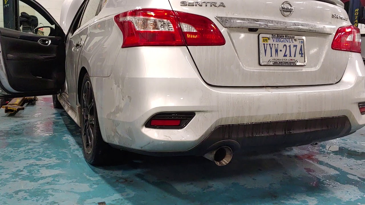 Sentra SR Turbo Straight Pipe Sound