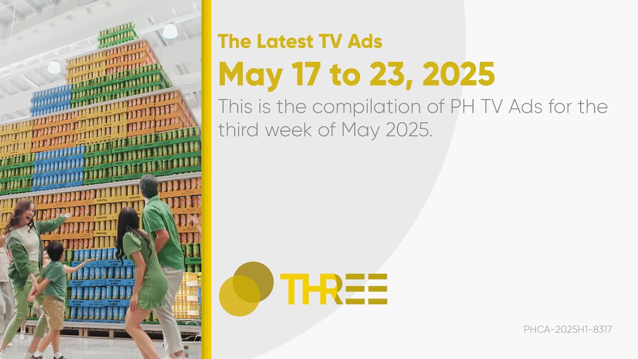 The Latest TV Ads: May 17 to 23, 2025 | DRPS Three TV Ad Compilations Channel