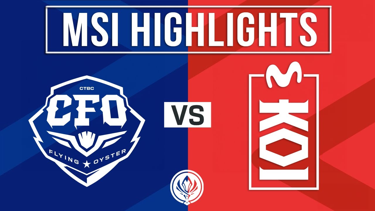CFO vs MKOI Highlights ALL GAMES | MSI 2025 Bracket Stage | CTBC Flying Oyster vs Movistar KOI