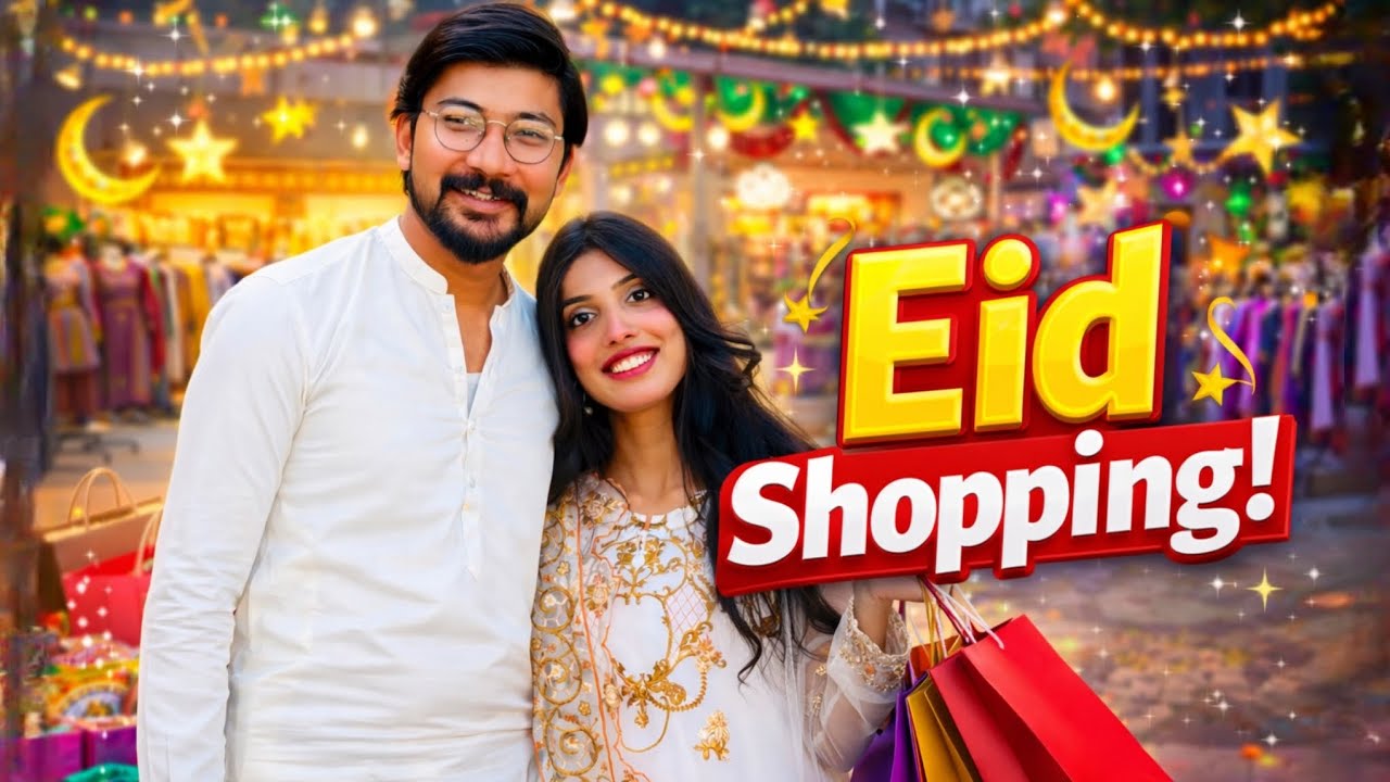 FINALLY EID SHOPPING HO GAE🛍️|BARISH MEI BHEEG GAY😭|AM16