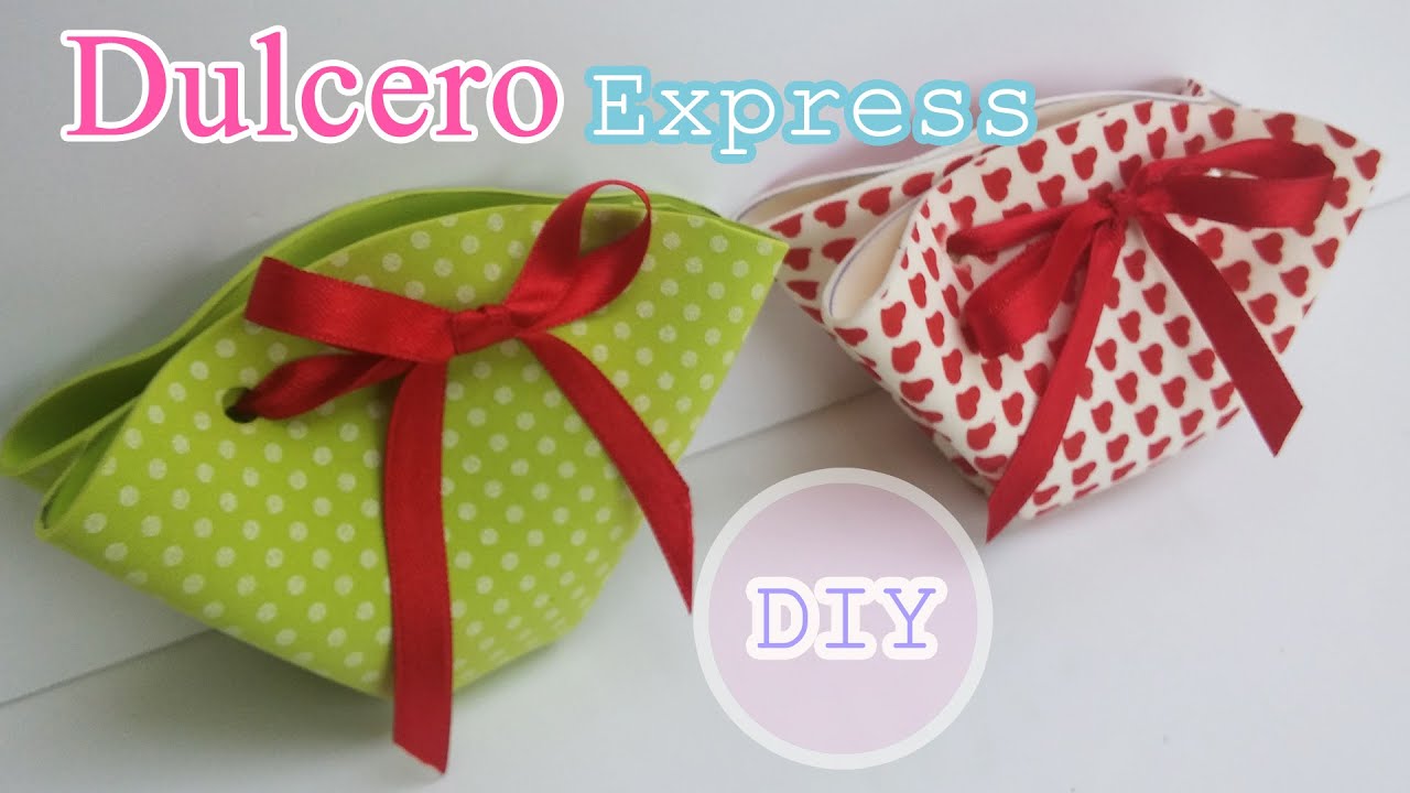 Manualidades Express para regalar - Dulcero de goma eva - Manualidades Para Todos