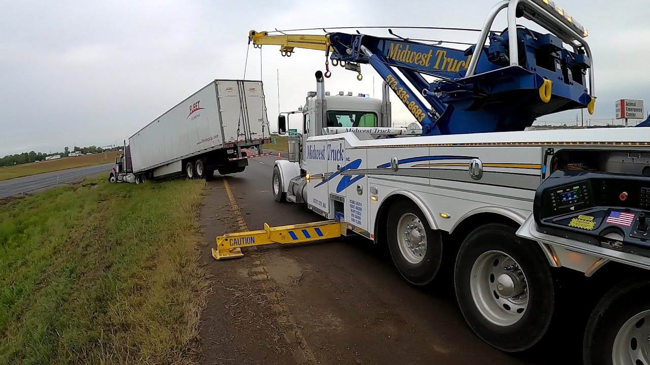CODE 3 CALL!!!  PICKUP VS SEMI!!!   A LITTLE OVER THE TOP...