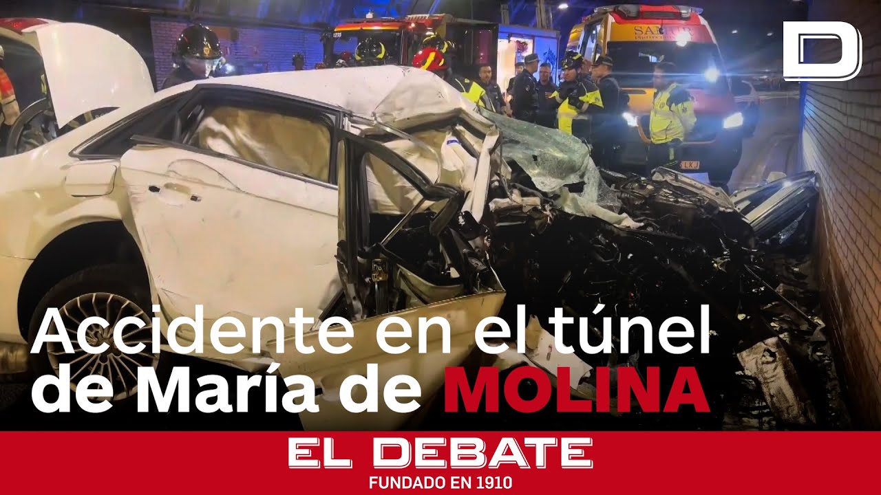 Trágico accidente en el túnel de María de Molina deja un fallecido de 32 años en Madrid