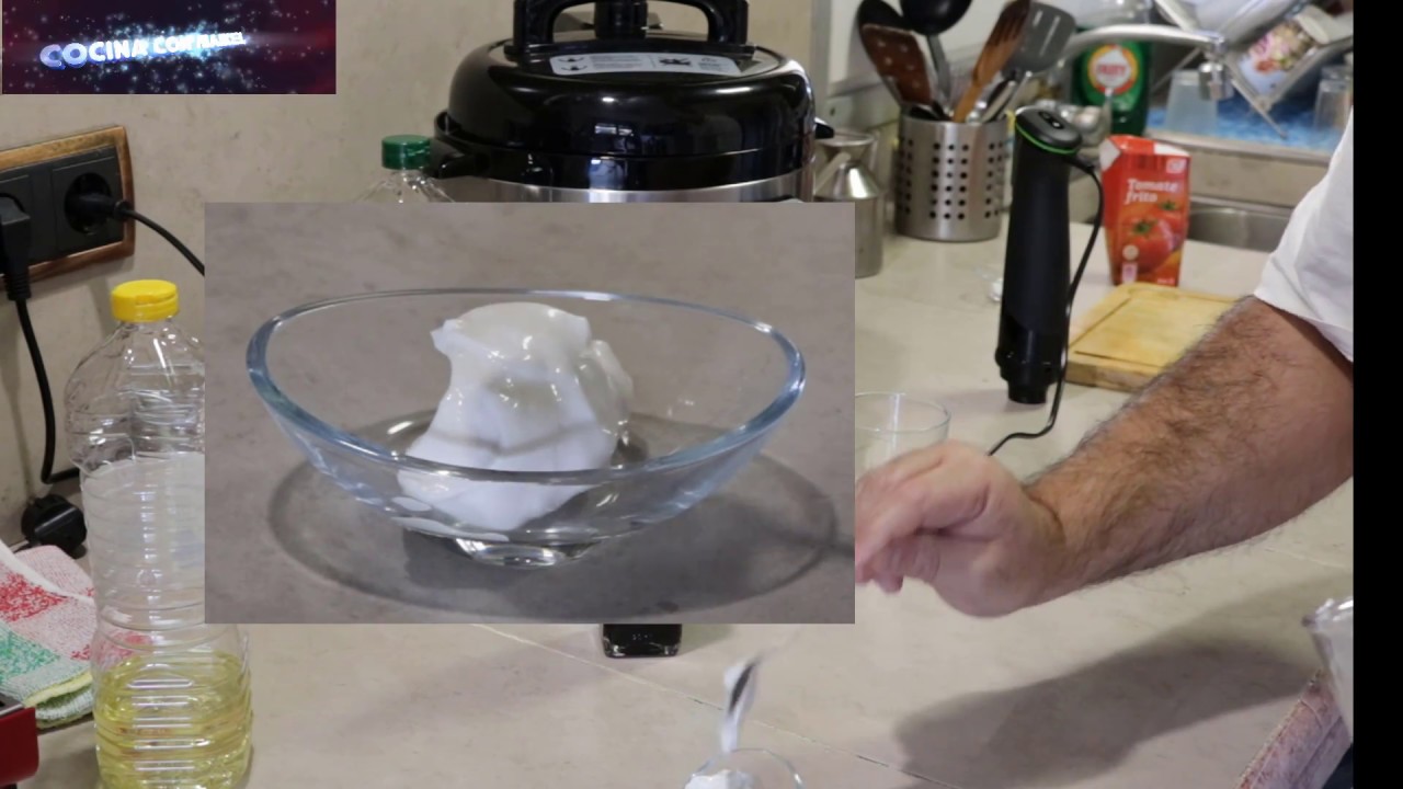 Mayonesa con leche y como arreglarla si se te corta