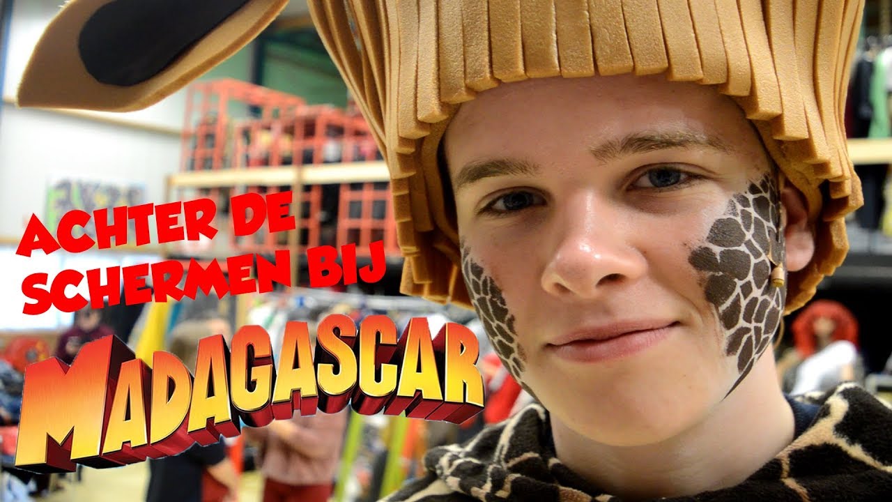 ACHTER DE SCHERMEN BIJ MADAGASCAR DE MUSICAL
