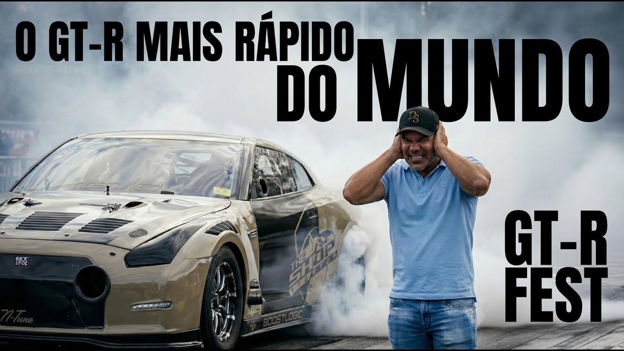 O GODZILLA MAIS RÁPIDO DO MUNDO E MUITO MAIS! GT-R FEST EM DETALHES!