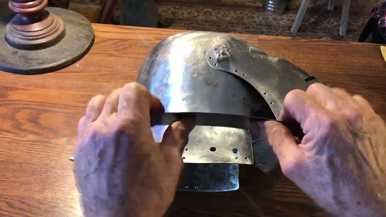 Реставрация расписного салета VA Armor, часть 2.