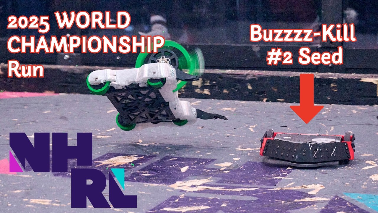 12lb Combat Robot Buzzzz Kill at the NHRL World Championship 2025