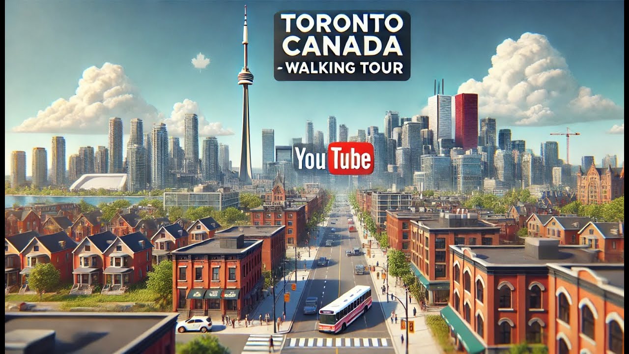 Toronto Canada walking tour 2024 - #travel #canadain