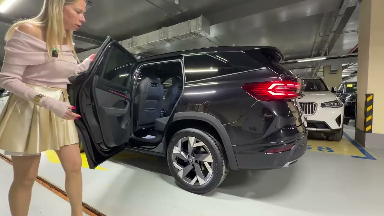Новый дилерский Skoda Kodiaq. Лиса рулит