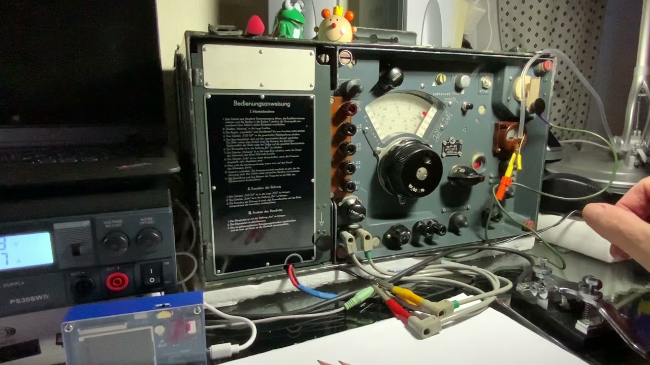 R 311 Mein russisches Dampfradio kann CW