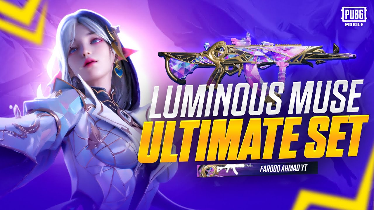 Luminous Muse Ultimate Set & Upgraded M762 | 🔥 PUBG MOBILE 🔥