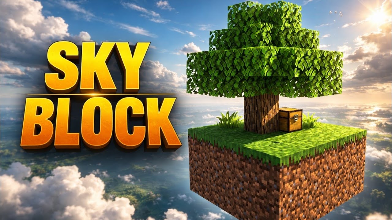 MİNECRAFT SKYBLOCK | Tek Blokta Hayatta Kalma #1