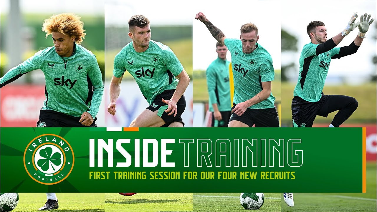 First training session for our 4 new recruits 💪🇮🇪 | Inside Training