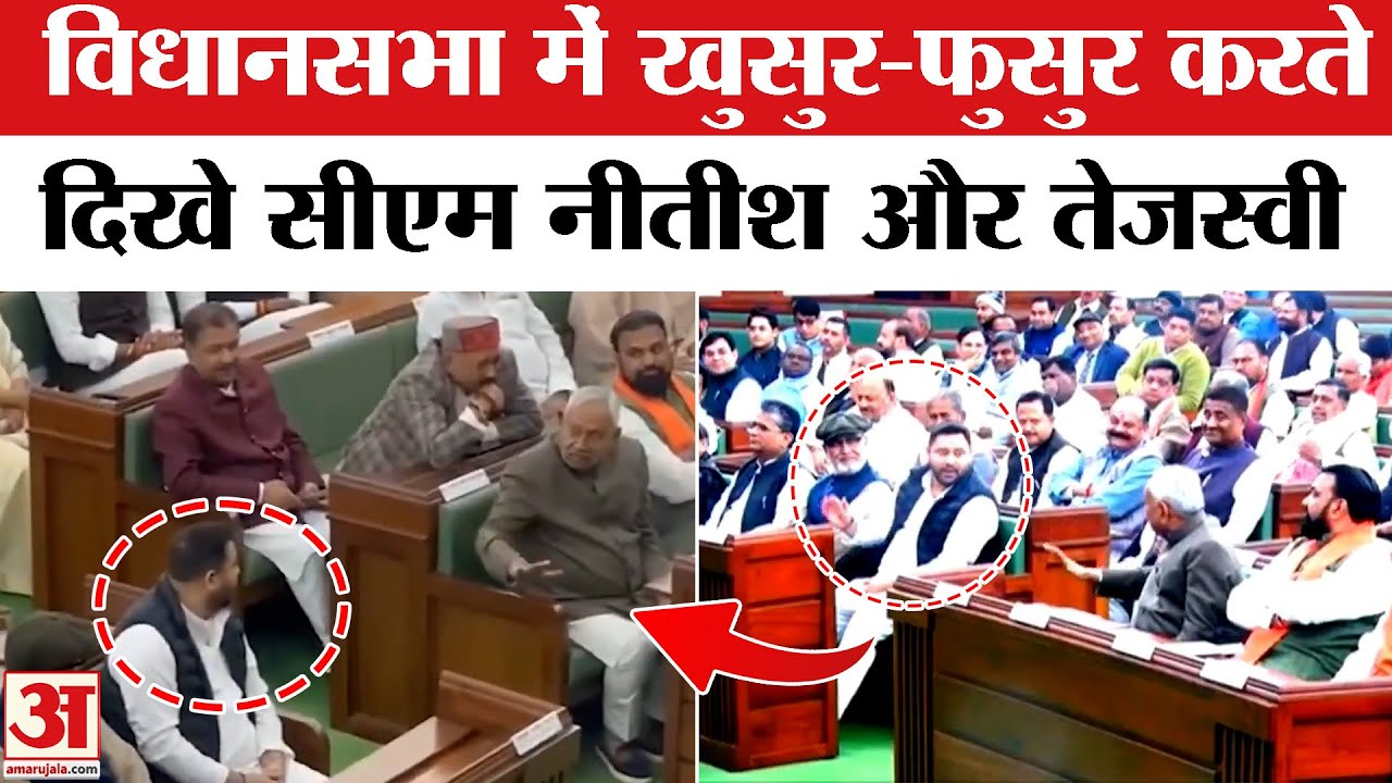 Bihar Budget Session: Bihar Vidhan Sabha में Nitish Kumar और Tejashwi Yadav के बीच क्या हुई बात?