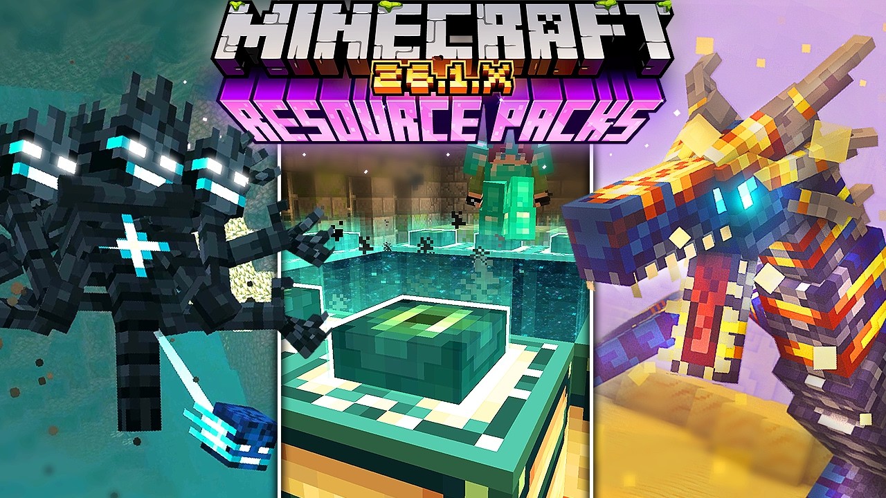 TOP 25+ Resource & Texture Packs For Minecraft 26.1.2 and Older
