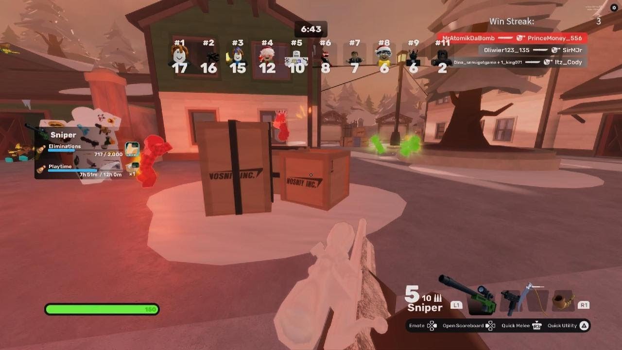 Playing Roblox Rivals casually again.