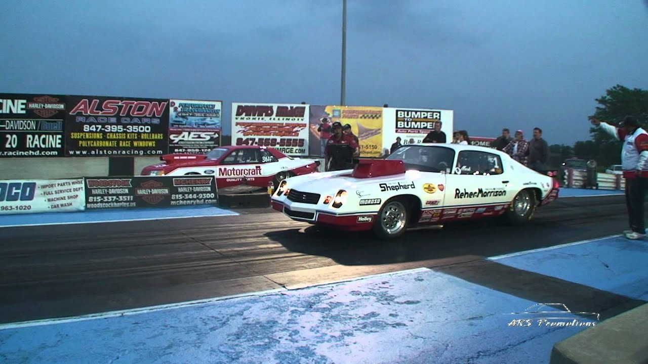 Grumpy's #16 and Reher-Morrison Tribute Camaros